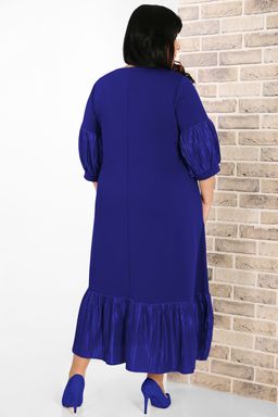 Длинное синее платье - Almond фото 2