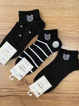 BK856 Носки, 1 пара ЧЕРНЫЙ