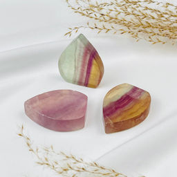 Полированный срез из Флюорита