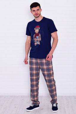 Костюм мужской 9-200 (темно-синий) Monkey - Новое кимоно фото 4