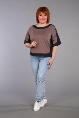 IV-CAPRIZ Профиль - футболка какао