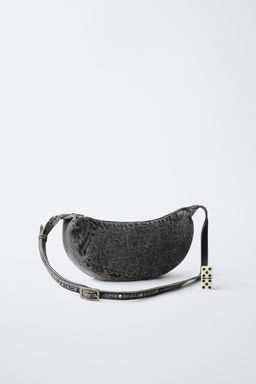 SHOULDER DENIM LAVADO / Gris - Zara фото 6