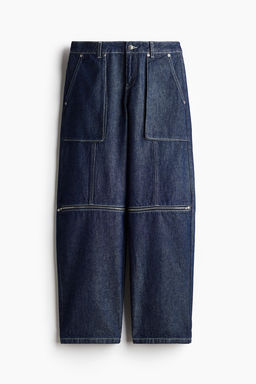 Barrel Low Cargo Jeans - H&m фото 6