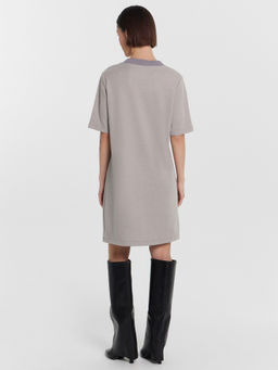 Платье женское серое средне -серый меланж 4425-В 152660