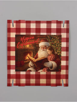 Коробка подарочная, складная 31.2×25.6×16.1 см «Дедушка Мороз»