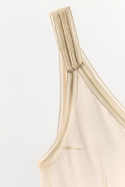 TOP COMBINADO TIRANTES SEDA 100% / Crudo