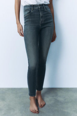 TRF SCULPT HIGH-WAIST JEANS - Zara фото 17