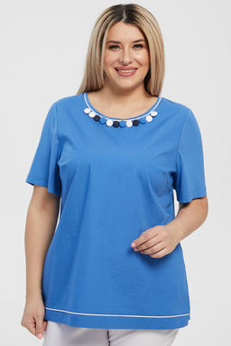 Топ Luxury Moda 717 синий