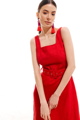 Платье 1995 (Лен - 100%) - Elletto фото 8