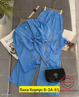 Костюм двойка из шелка