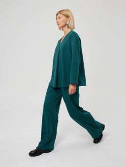 Брюки женские трикотажные KATHARINA KROSS KK-TRK-007-АН-т.бирюзовый  фото 5