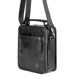 Мужская кожаная сумка - Barcelo biagi фото 2