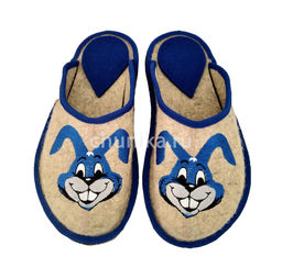 Тапочки без задника, вышивка, звери и птицы - Чуника фото 9