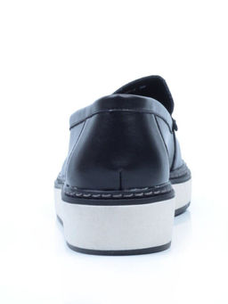 03-5060-2 BLACK Лоферы женские (натуральная кожа)