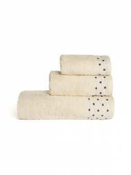 Полотенце для лица 50x90 молочный махровая ткань - Lucky фото 6