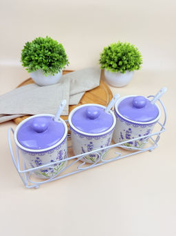 Набор банок (3 пр.) Lavenir "Прованс" 240 мл, 8 см HC520-K20 доломит 64762