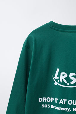 SLOGAN PRINT T-SHIRT - Zara фото 4