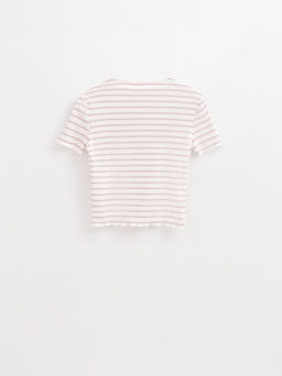 CONTE LD 2642 Футболка женская white-pink - Conte elegant фото 6