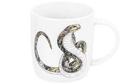 Кружка 380 мл 12,5*9*9,3 см Змея, NEW BONE CHINA - Elan gallery фото 12