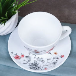 Чайный набор 12 предметов 220 мл / GB220/GD55-6A (7004) /уп 8/ Серый кустик - Галеонтрейд фото 5