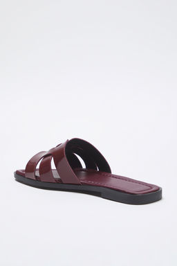Trendyol Shoes Ekru Tek Bant Gunluk Kad?n Terlik TAKSS24TE00010 - Trendyolmilla фото 9