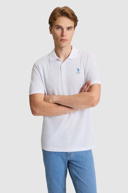 Erkek Mavi Regular Fit Polo Yaka Ti__rt