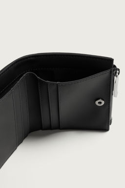 CARTERA MONEDERO ENGOMADO / Negro - Zara фото 4