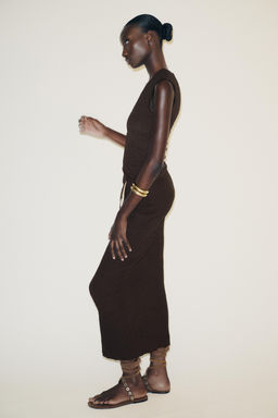 TEXTURED MIDI SKIRT - Zara фото 3