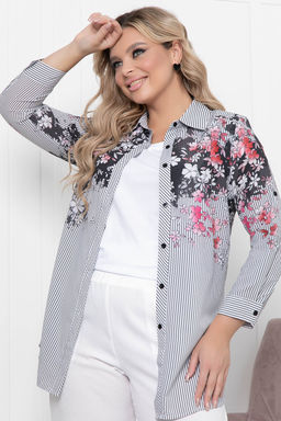 Рубашка Эльнара Б5865 - Lt collection фото 4