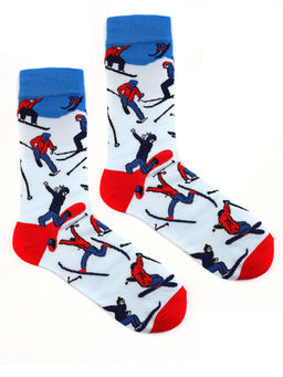 Носки р.40-45 Лыжник - Krumpy фото 5