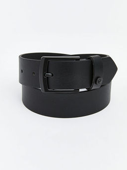 Deri G?r?n?ml? Erkek ?ocuk Kemer