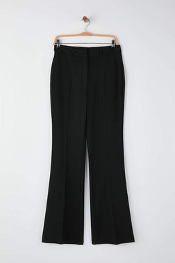 Kahverengi Limited Edition Flare Kal?p Kumas Pantolon TWOAW26PL00056 - Trendyolmilla фото 10