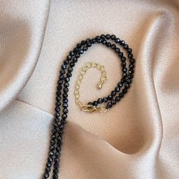 Бусы из Шпинели и Малахита