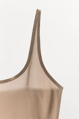 POLYAMIDE BODYSUIT - Zara фото 7