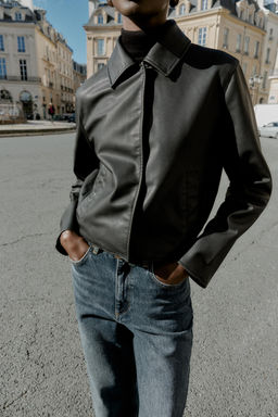 FAUX LEATHER JACKET - Zara фото 5