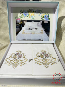 Комплект постельного белья из хлопка