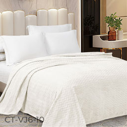 Плед Велсофт Jacquard Premium ПВЖ-080 Евро