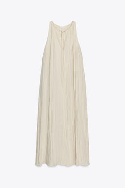 ZW COLLECTION FLOWING CRINKLE-EFFECT DRESS - Zara фото 5