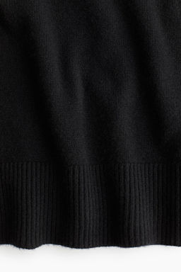 Jersey de cuello alto en mezcla de cachemira - H&m фото 6