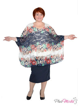 Туника Модель №224 размеры 44-80 - Plusmoda фото 2