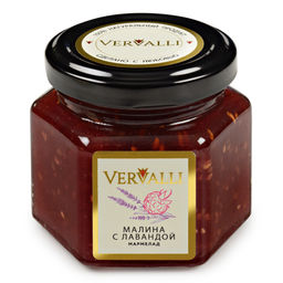 Мармелад Малина с лавандой ТМ VERVALLI в банке 120 гр