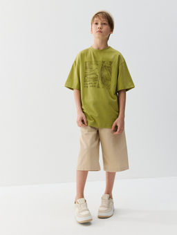 Футболка оверсайз Бамбук с принтом 7+ - Bungly фото 3