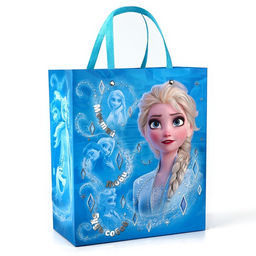 Пакет подарочный ламинированный с тиснением «Мечтай! Люби! Будь собой!», Холодное сердце