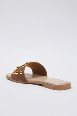 Trendyol Shoes Siyah Gumus Trok Tasl? S?k Kad?n Terlik TAKSS25TE00013 - Trendyolmilla фото 10