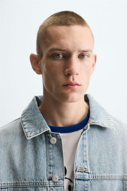 BASIC DENIM JACKET - Zara фото 6
