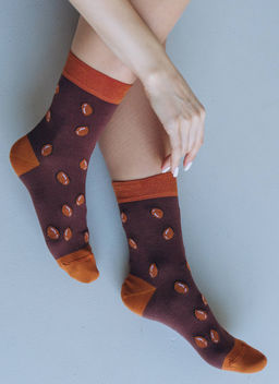 Цена за 2 пары. Носки с рисунком БРЕСТСКИЕ НОСКИ 4200К SWEETS (упаковка конфета)