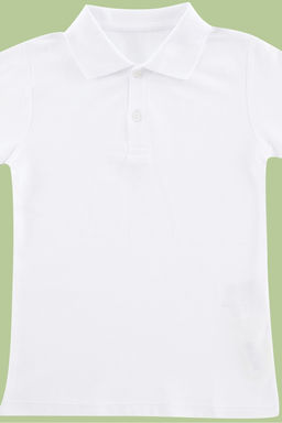 K?rm?z? Unisex %100 Pamuk Basic Polo Yaka Regular/Normal Kal?p K?sa Kol Orme T-Shirt TKDSS24TS00022 - Trendyolmilla фото 6