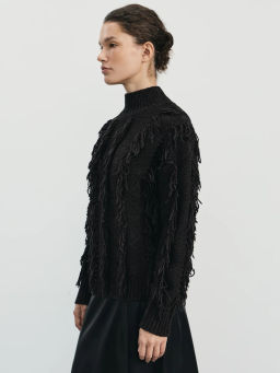 Свитер из фактурной пряжи / Zarina