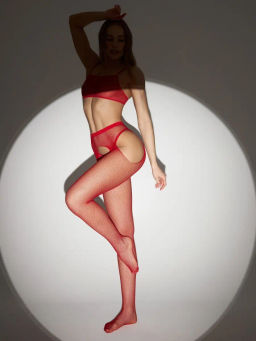 Колготки TEATRO PASSIONE RETE красный  фото 7