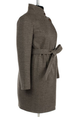 01-10259 Пальто женское демисезонное (пояс) - El podio фото 6